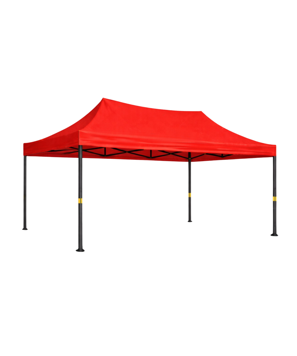 barnum-pliant-3x45-rouge-premium-acier-40-mm-sans-parois