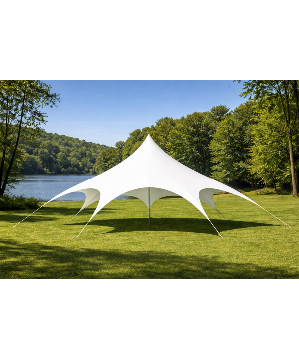 Tente étoile diamètre 8 m