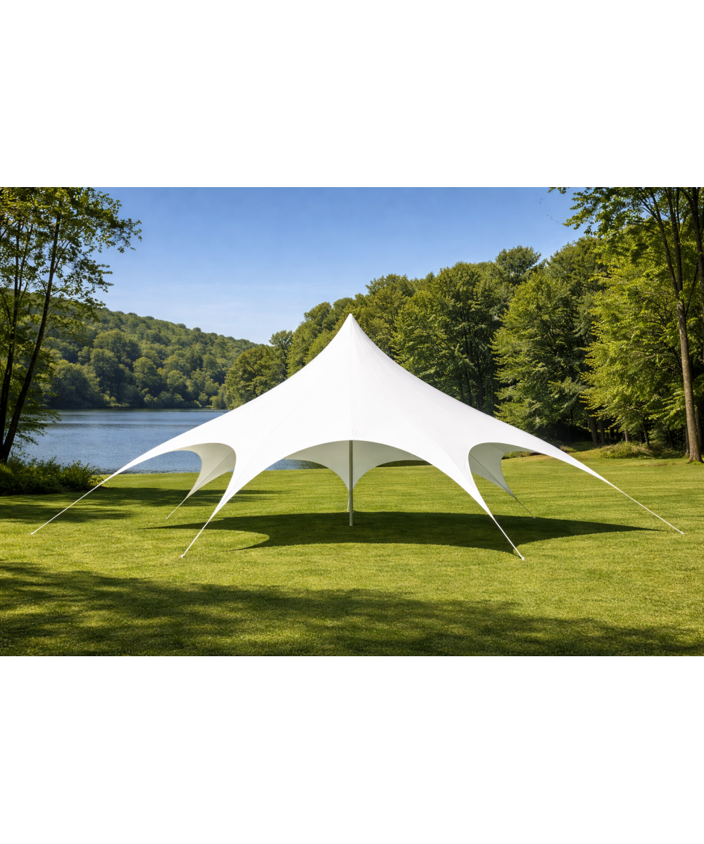 Tente étoile diamètre 8 m